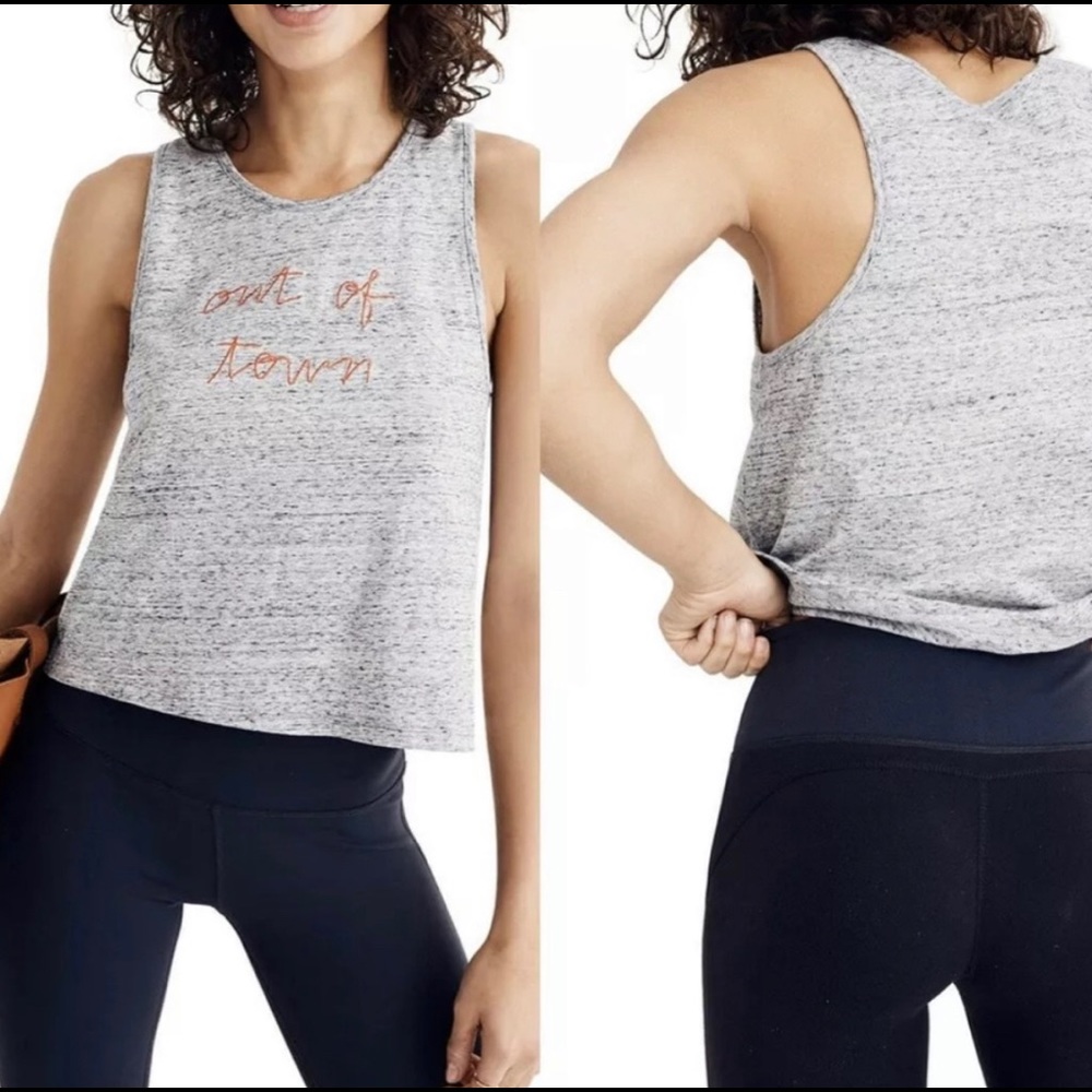 🌈10 Items for $40- Madewell Embroidered Tank